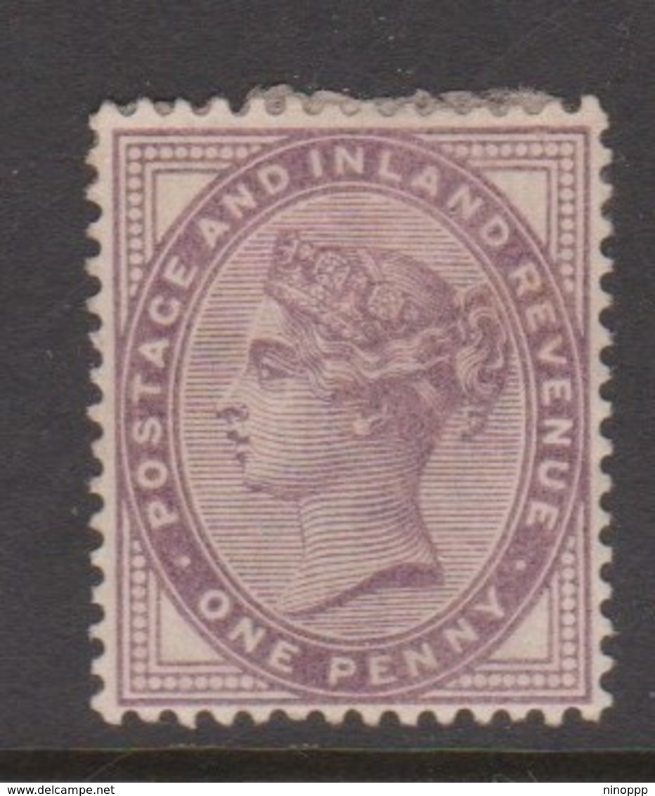 Great Britain SG 172 1881 1d Lilac, Mint Hinged - Used Stamps