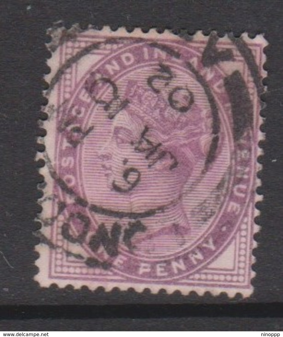 Great Britain SG 173 1881 One Penny Deep Purple, Used - Used Stamps