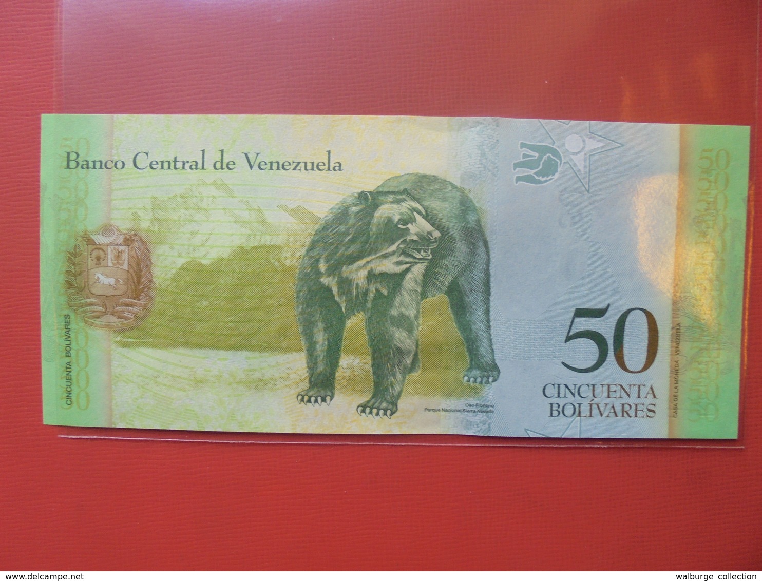 VENEZUELA 50 BOLIVARES 2015 PEU CIRCULER/NEUF - Venezuela