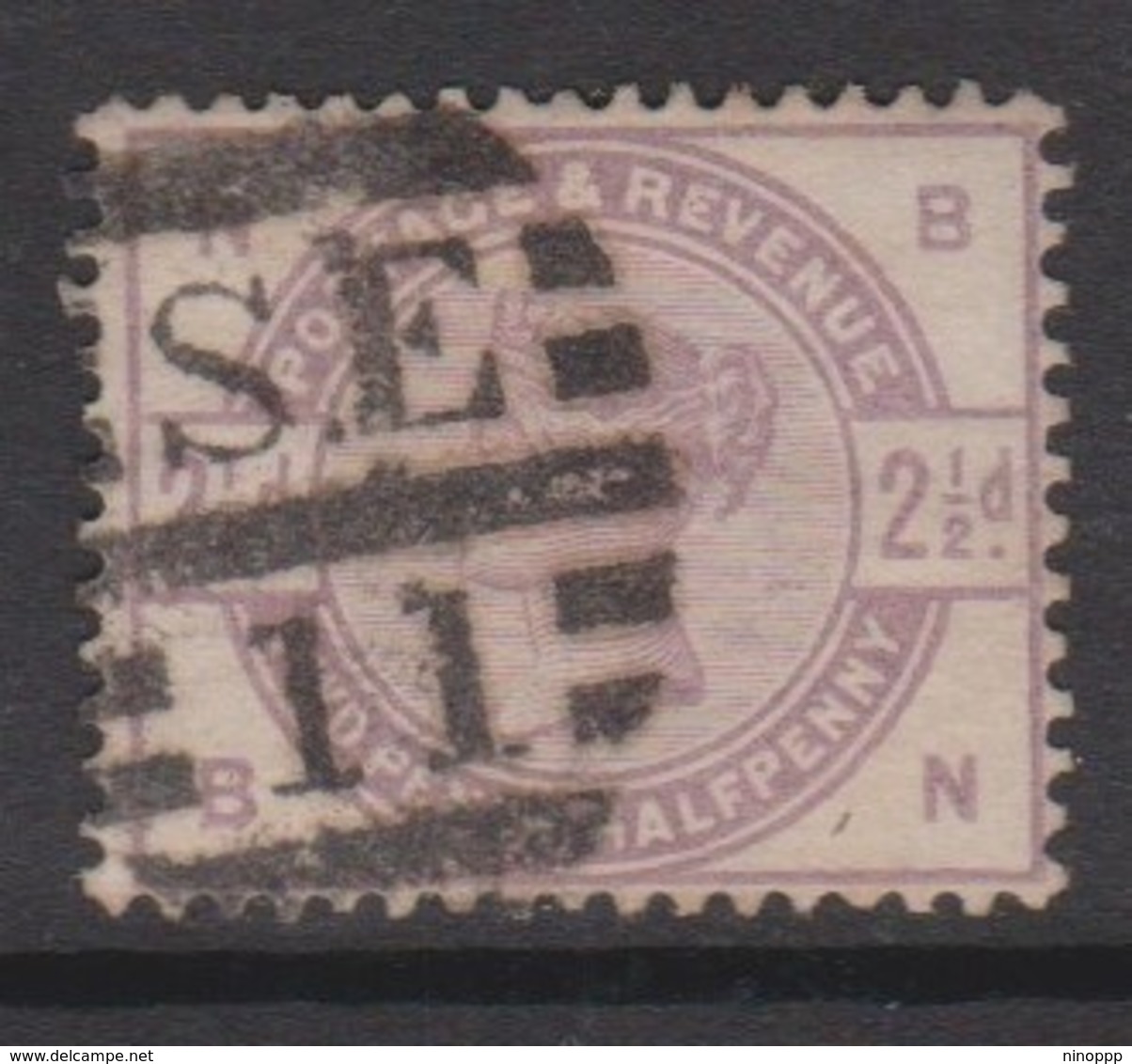 Great Britain SG 190 1883 2.5d Lilac, Used - Usados