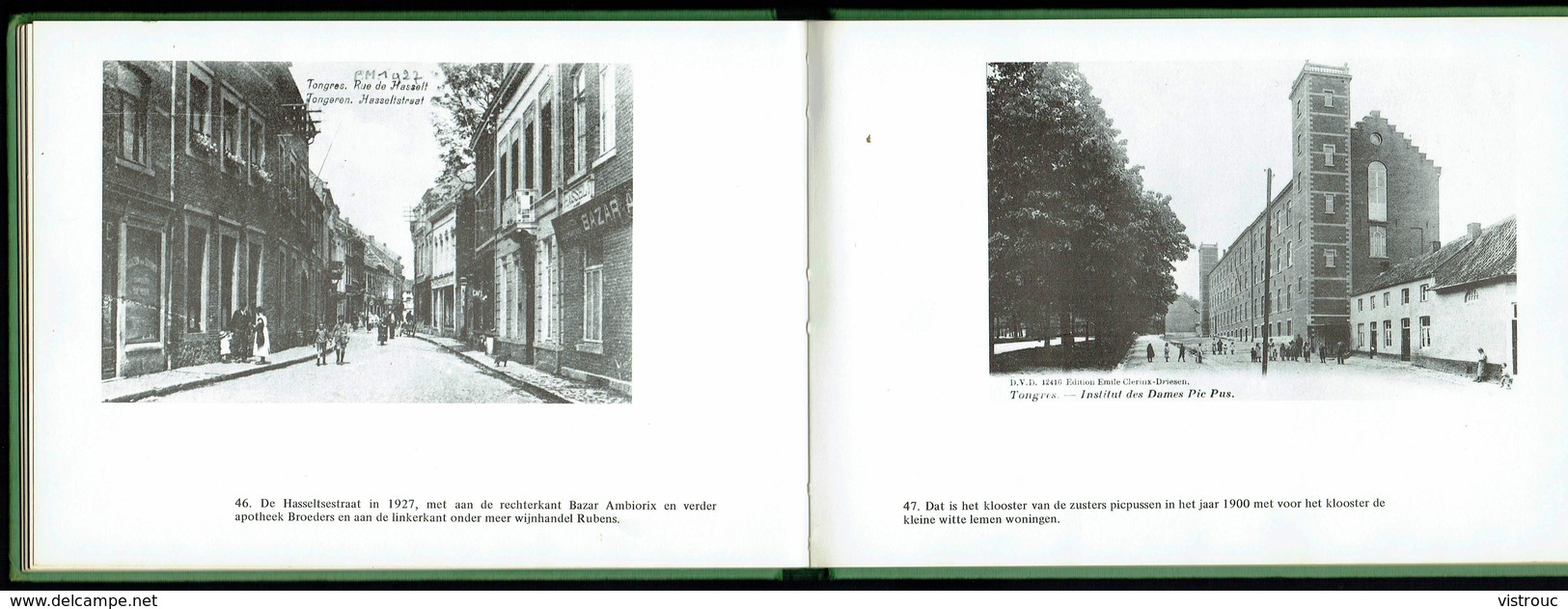 TONGEREN / TONGRES In Oude Prentkaarten - Deel 1 - Edition Bibliothèque Européenne, Zaltbommel - 1981 - 3 Scans. - Livres & Catalogues