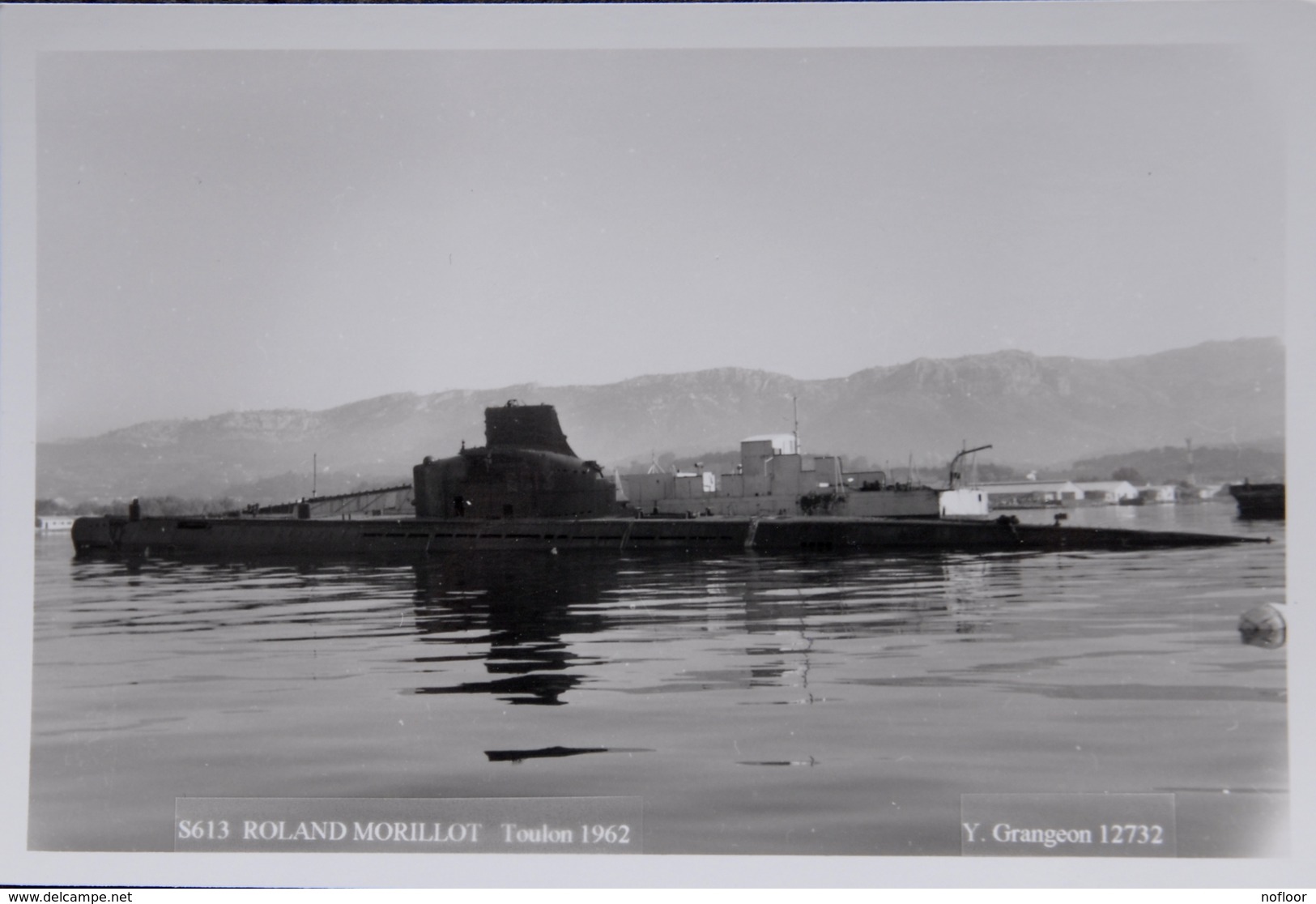 Lot De 4 Photos De Sous-marins Français (Roland Morillot, Flore, Agosta, Rubis) - Sous-marins