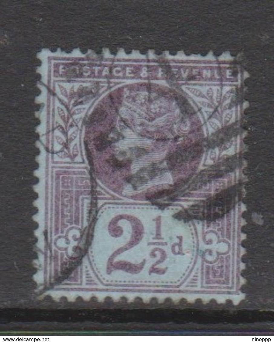 Great Britain SG 201 1887 2.5d Purple-blue, Used - Used Stamps