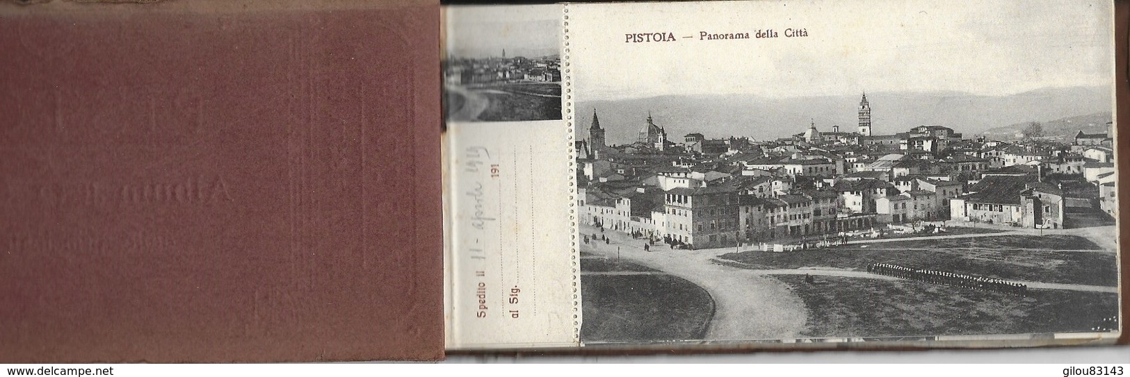 Italie, Toscane, Pistoia, Album, Carnet, 12 Vues, Divers Vues, Via, Rue           (bon Etat) - Pistoia