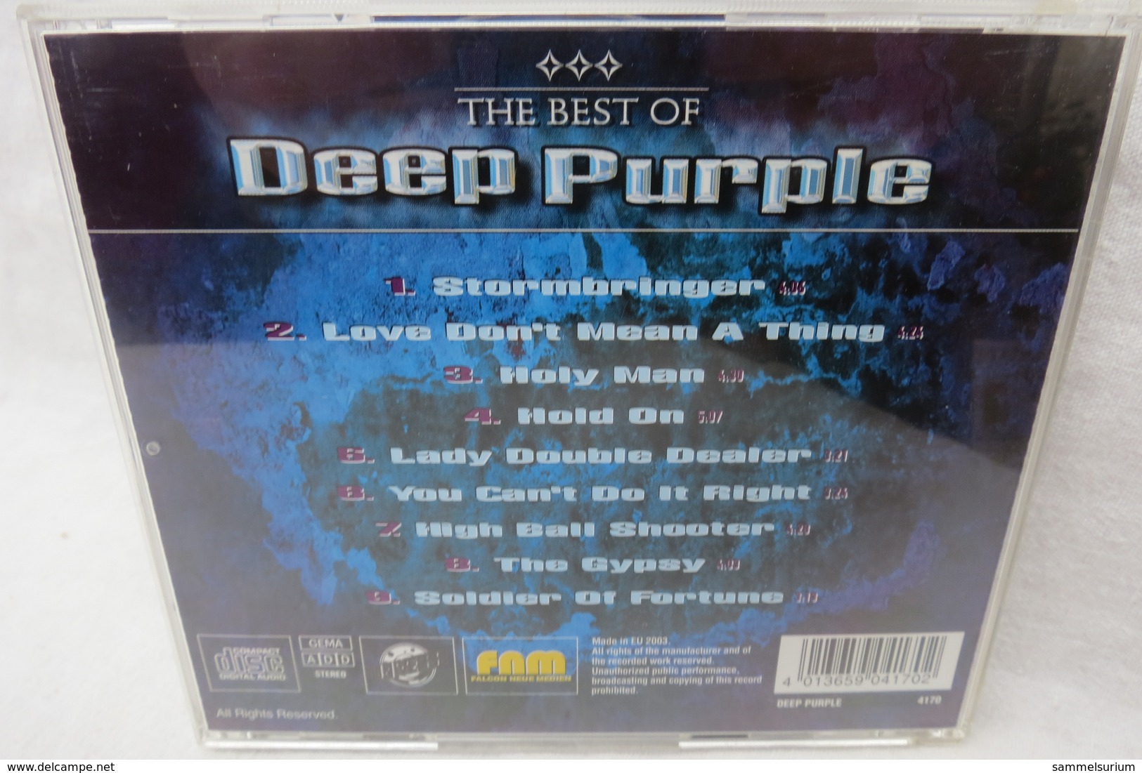 CD "Deep Purple" The Best Of - Rock