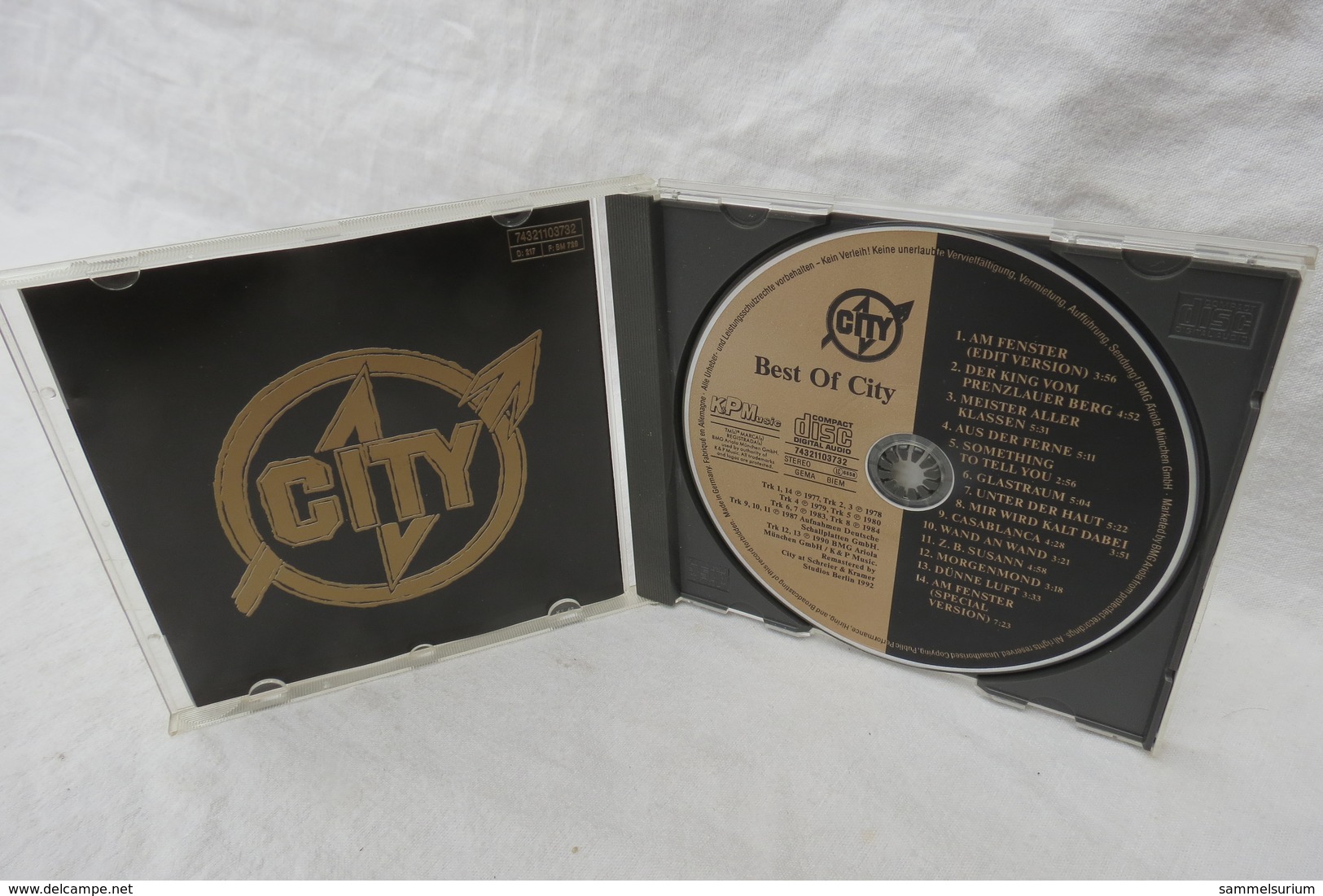 CD "City" Best Of City - Rock