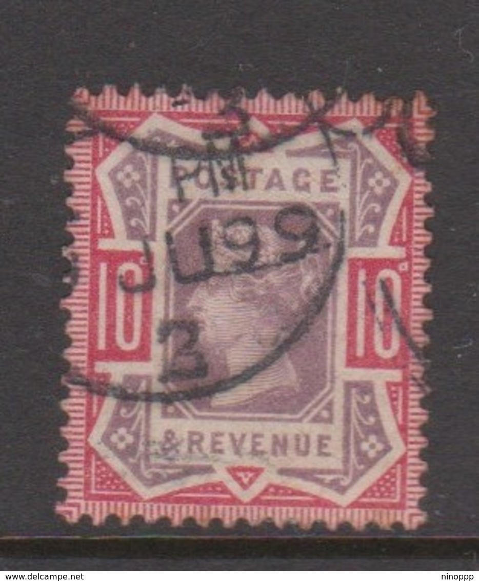 Great Britain SG 210 1890 10d Dull Purple And Carmine, Used - Used Stamps