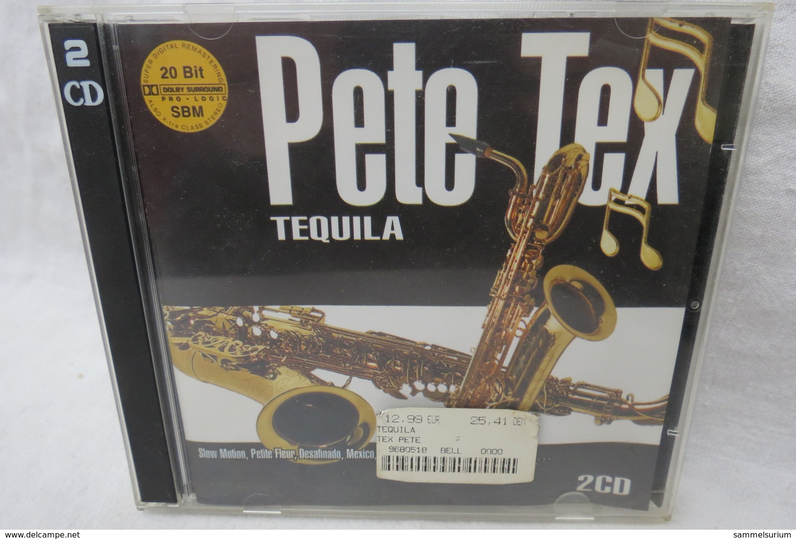 2 CDs "Pete Tex" Tequila - Instrumental