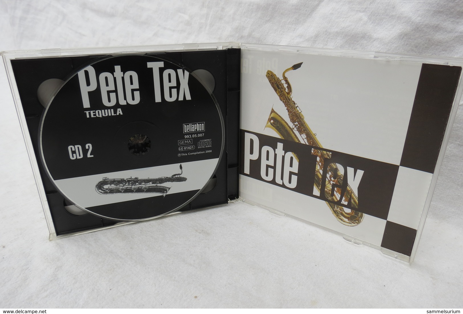2 CDs "Pete Tex" Tequila - Strumentali
