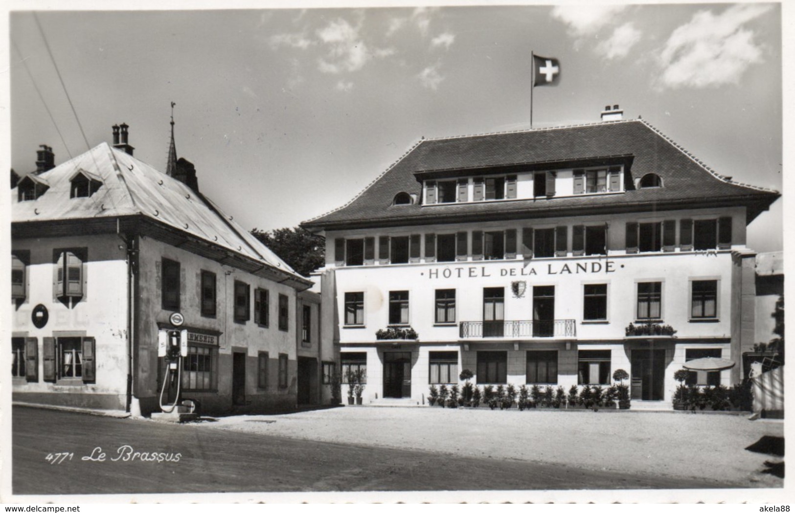 SVIZZERA - VAUD - LE BRASSUS - HOTEL DE LA LANDE - Altri & Non Classificati