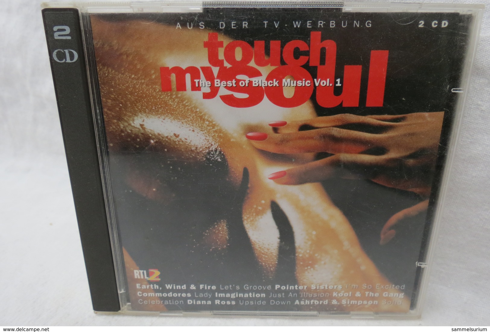 2 CDs "Touch My Soul" The Best Of Black Music Vol. 1 - Soul - R&B