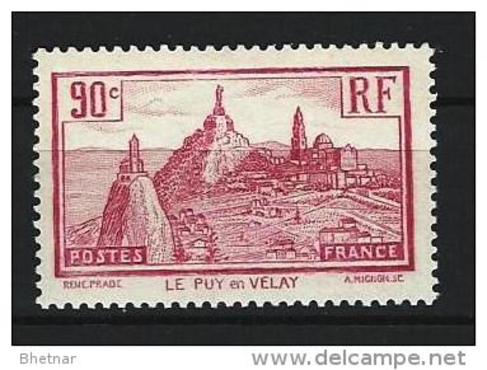 FR YT 290 " Le Puy-en-Velay " 1933 Neuf** - Unused Stamps