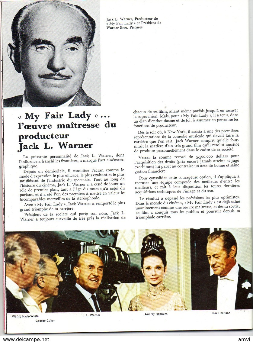 C001 - MY FAIR LADY - Dossier De Presse - Autres & Non Classés