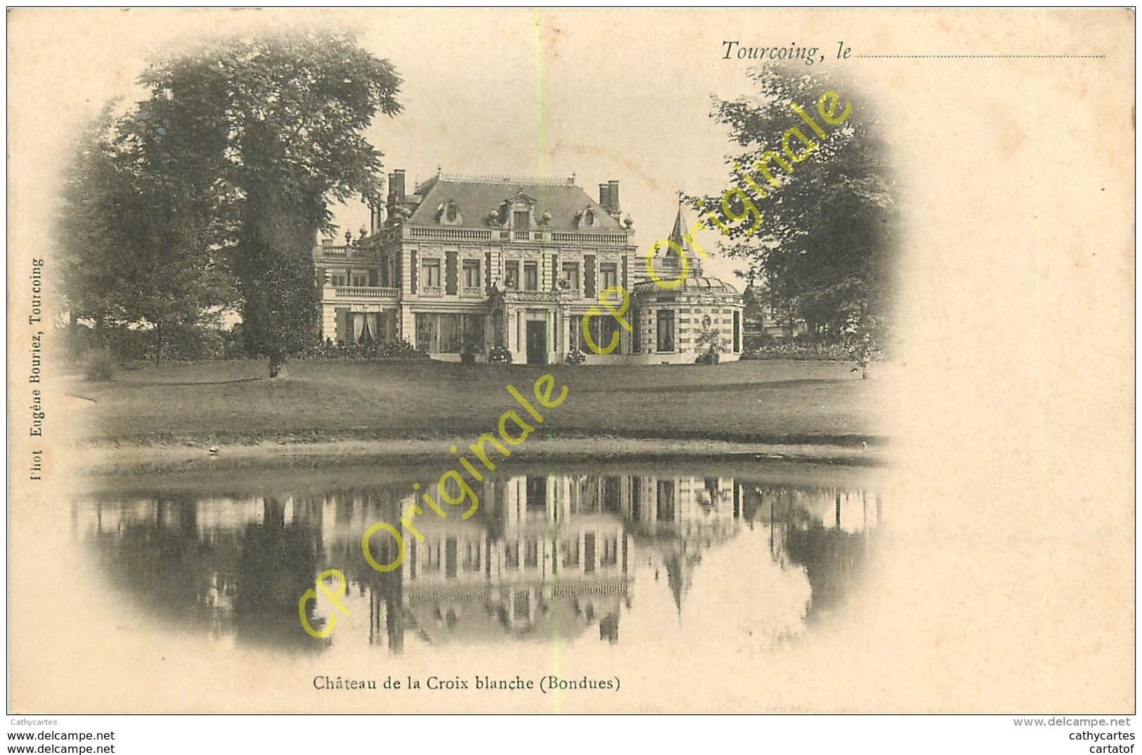 59.  TOURCOING .  Chateau De La Croix Blanche . Bondues . - Tourcoing