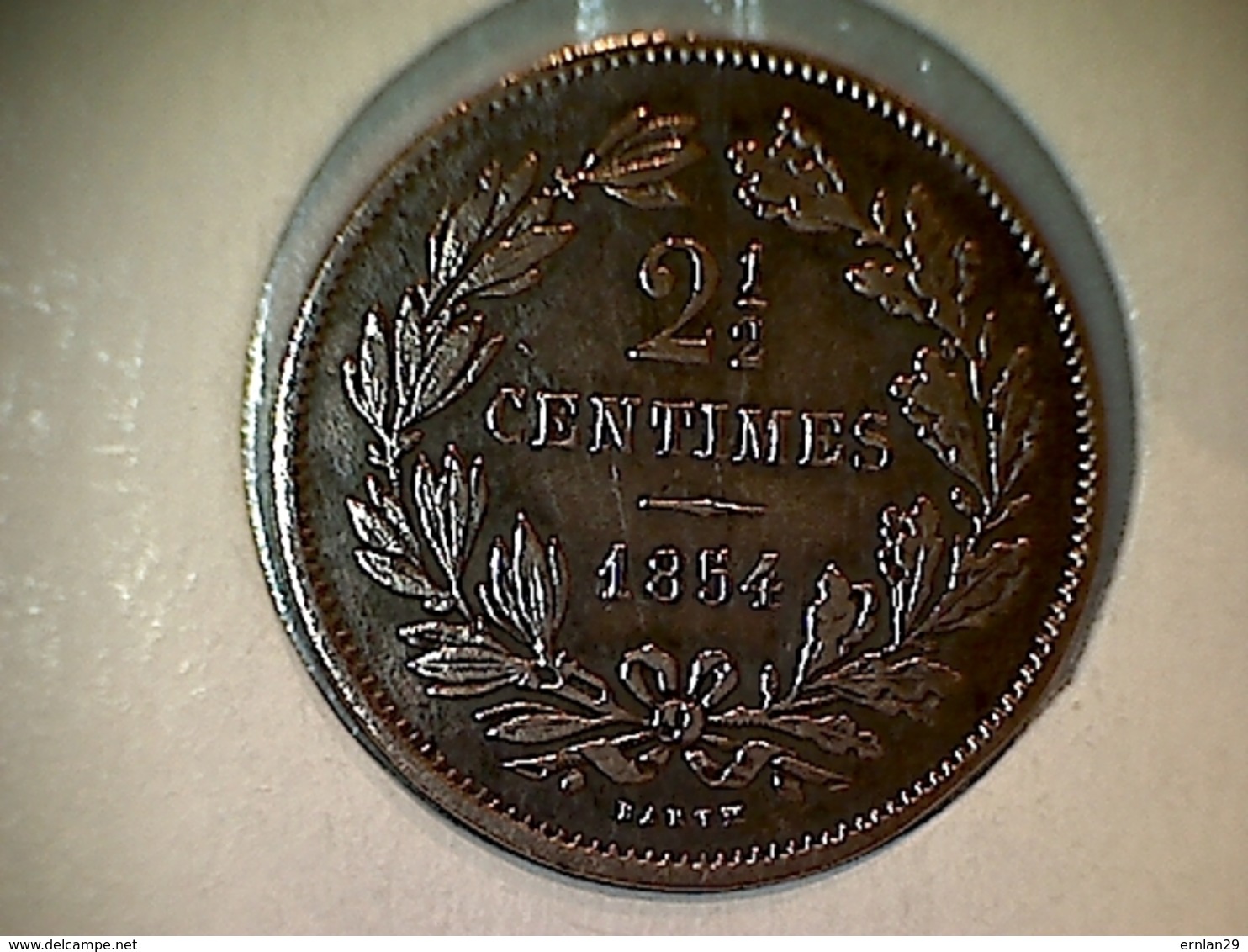 Luxembourg 2 1/2 Centimes 1854 AVEC Accent Sur DuchE - Luxembourg