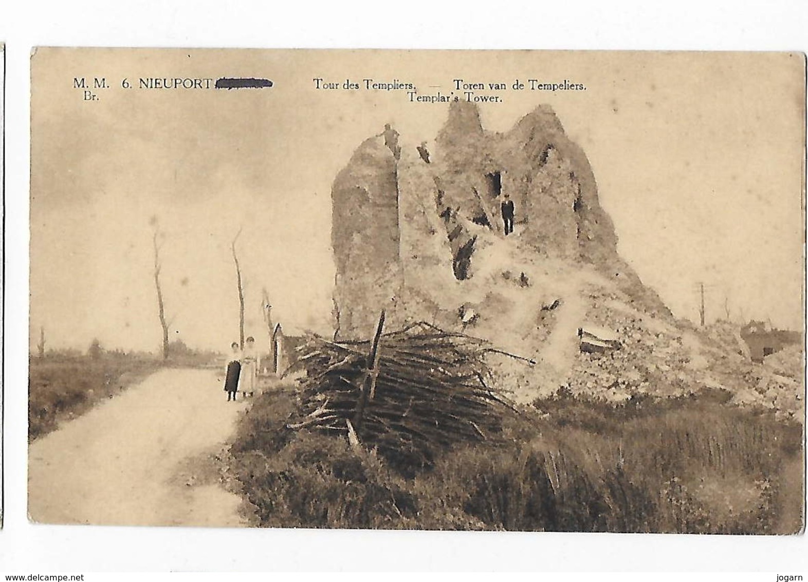 BELGIQUE - NIEUPORT   - Tour Des Templiers      BA - Nieuwpoort