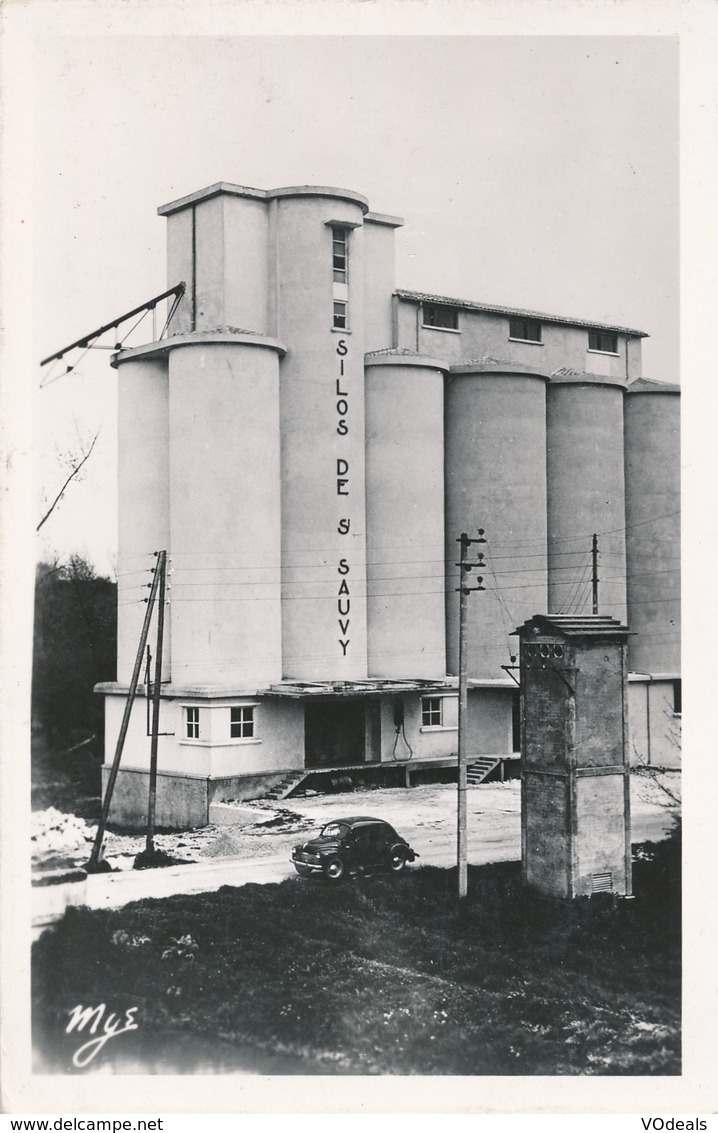 CPSM - France - (32) Gers - Saint-Sauvy - Les Silos - Autres & Non Classés