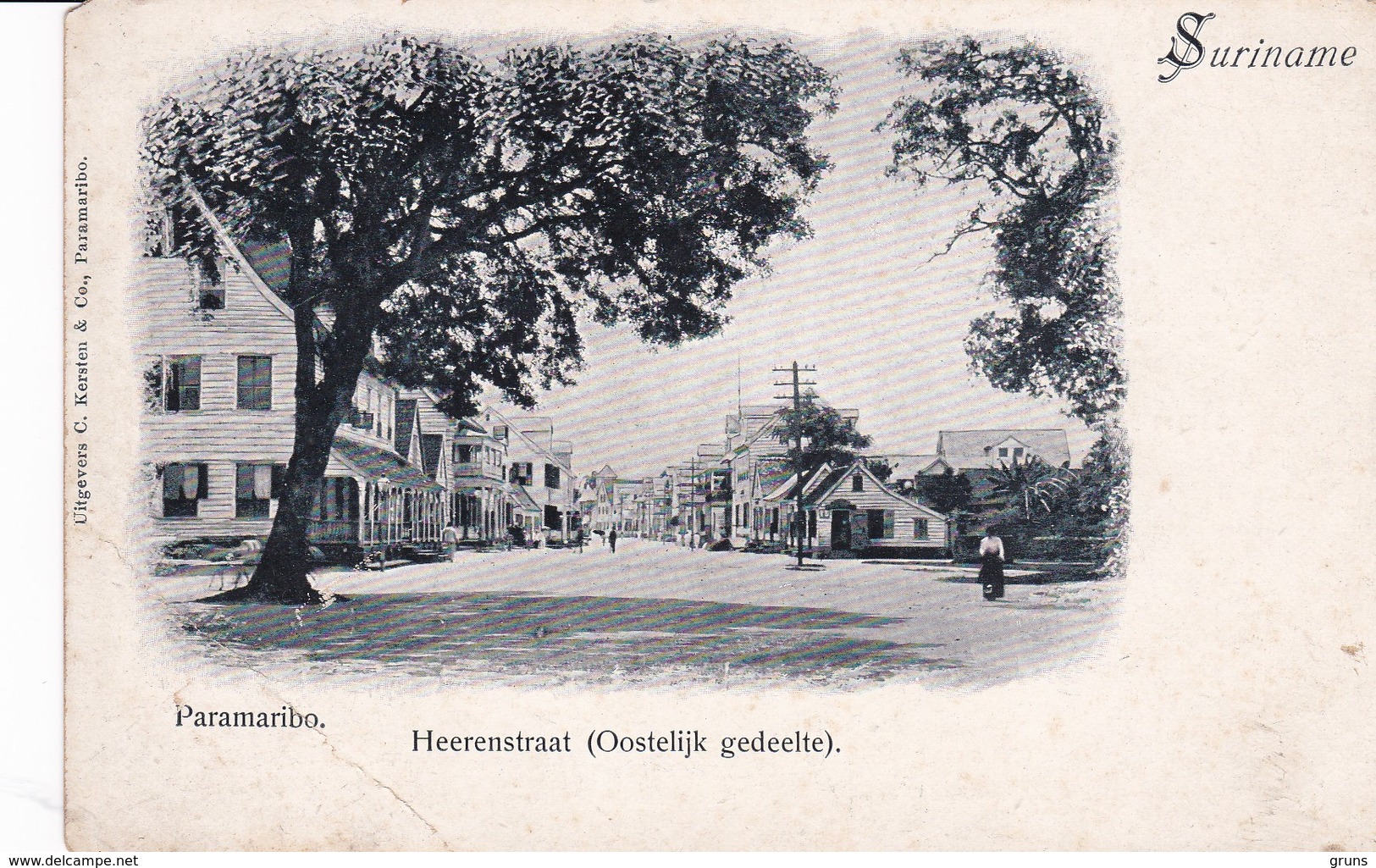 Suriname Paramaribo Heerenstraat Oostelijk Gedeelte - Suriname