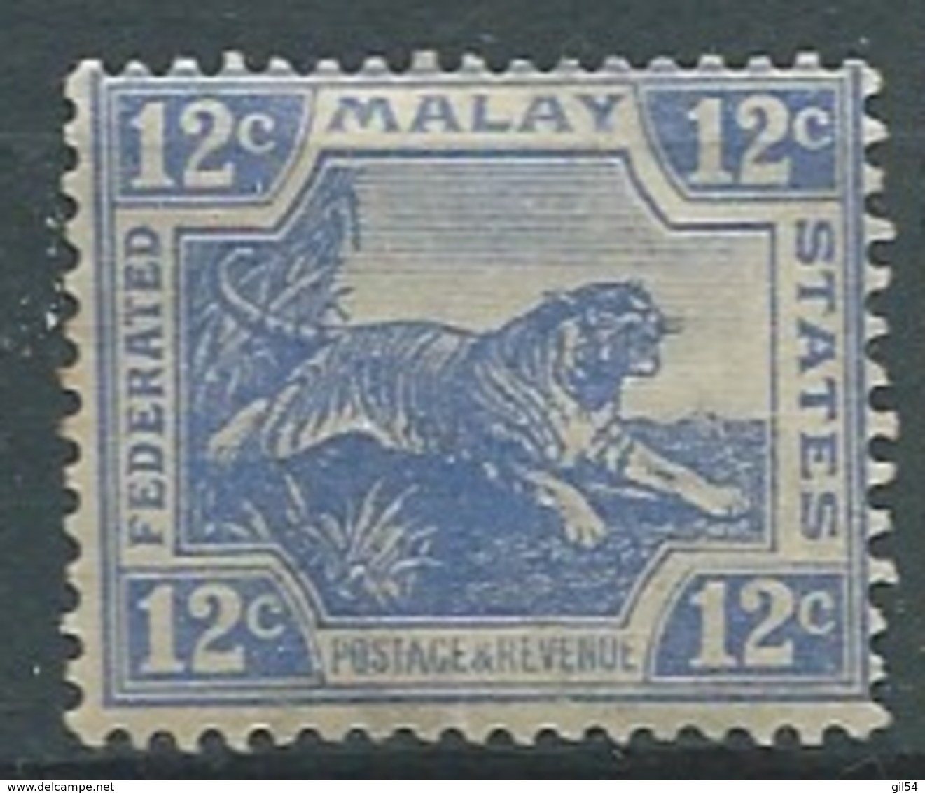 Federated Malay States    - Yvert N°  62 *   -    Bce 17818 - Federated Malay States