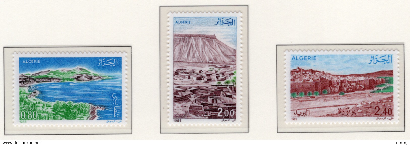1985 - ALGERIA - Yv.  Nr. 849/851 - NH - (UP131.49) - Algeria (1962-...)