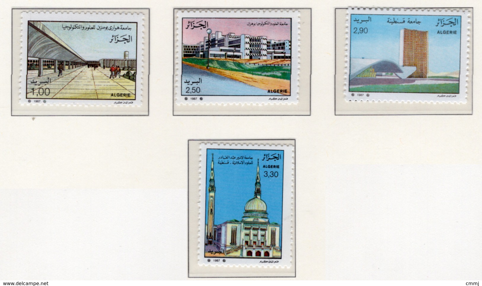 1987 - ALGERIA - Yv.  Nr. 916/919 - NH - (UP131.50) - Algeria (1962-...)