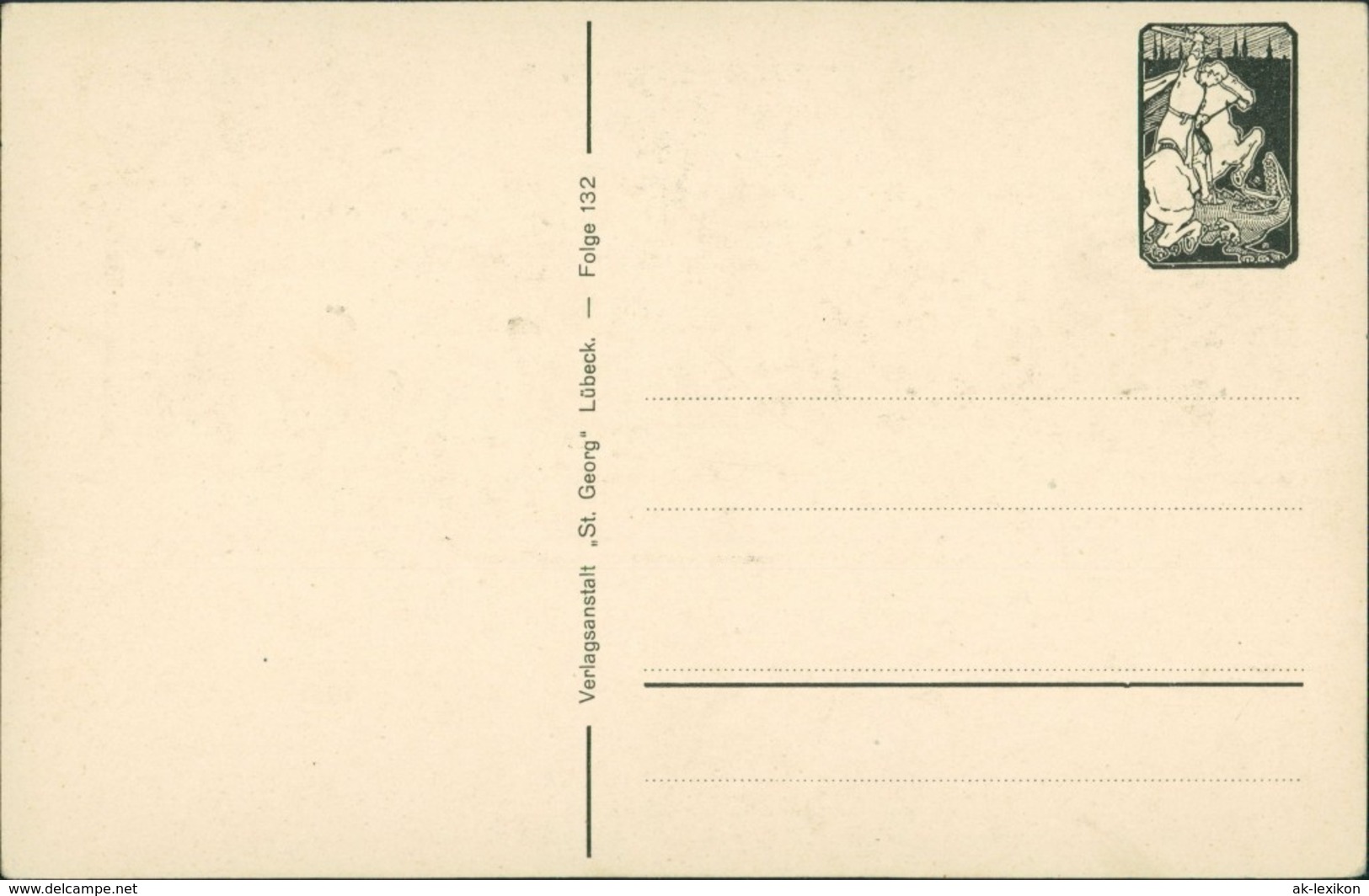  Scherenschnitt/Schattenschnitt-Ansichtskarten Künstlerkarte September 1922 - Silhouettes