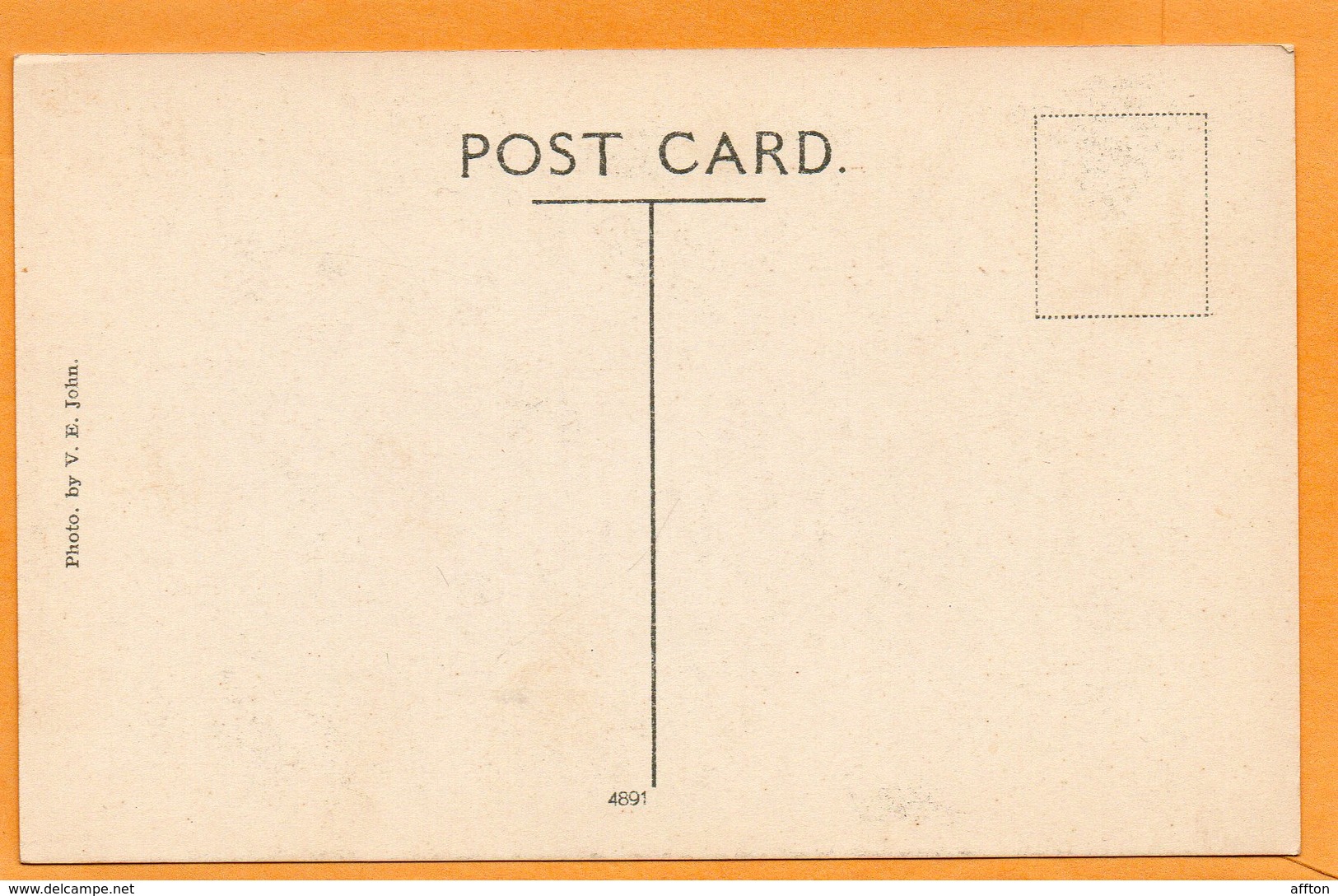 St Kitts 1910 Postcard - St. Kitts Und Nevis