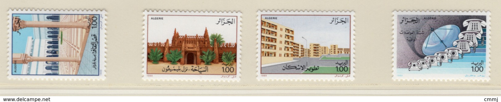 1989 - ALGERIA - Yv.  Nr. 942/945 - NH - (UP131.51) - Algeria (1962-...)