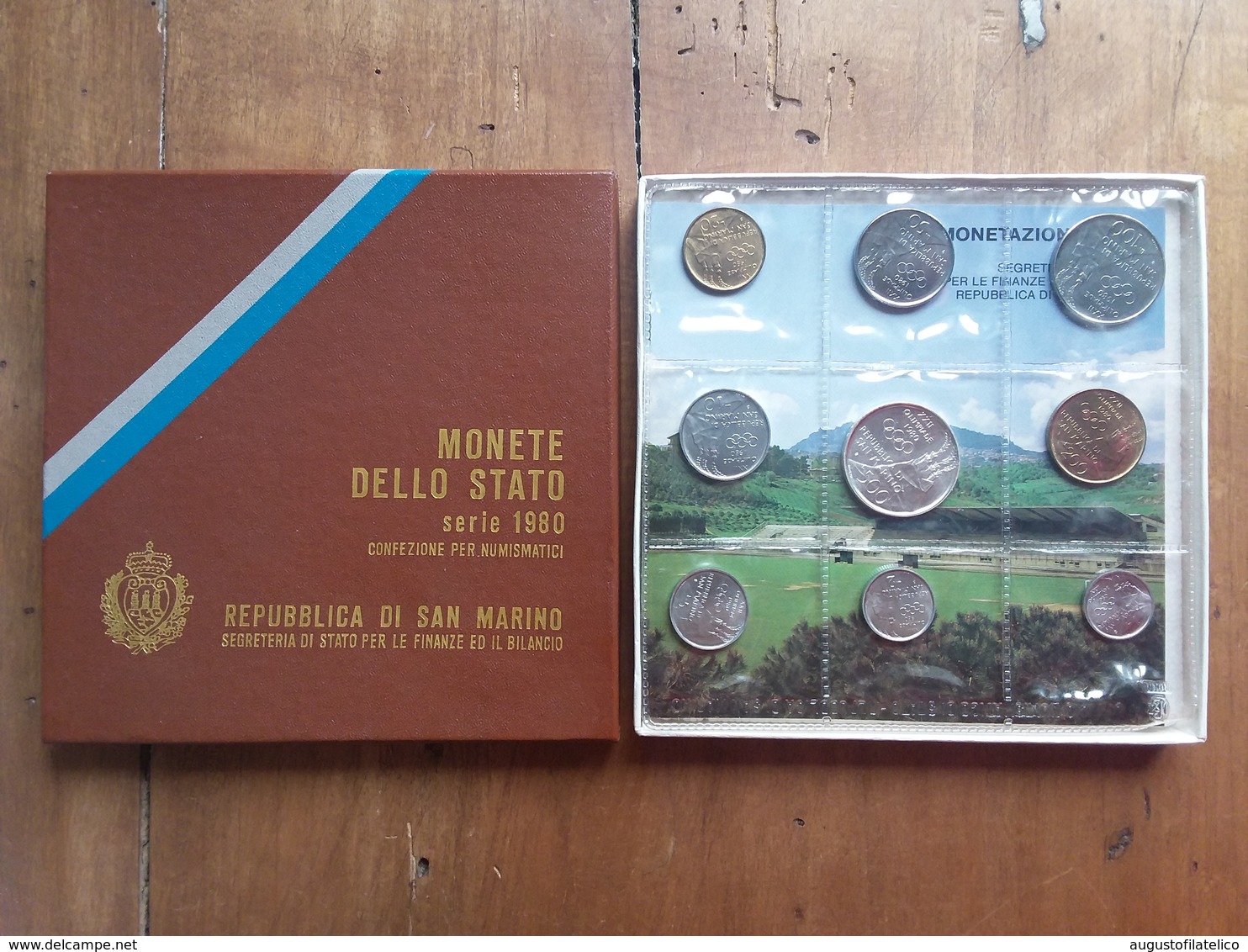 SAN MARINO - Monete 1980 F.D.C. + Spese Postali - San Marino