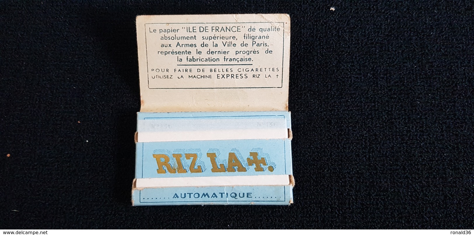 Pochette Publicitaire Papier Feuilles A Cigarettes RIX LA + N° 136 GOMME  LACROIX FILS ANGOULEME 16 France - Autres & Non Classés