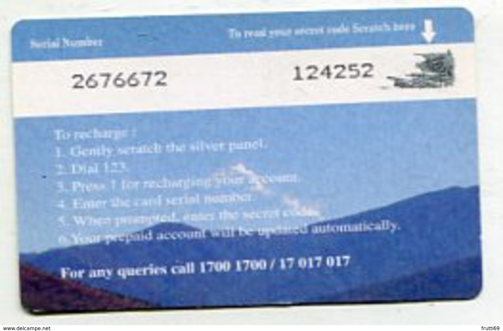 TK 04060 BHUTAN - Prepaid - Bhutan