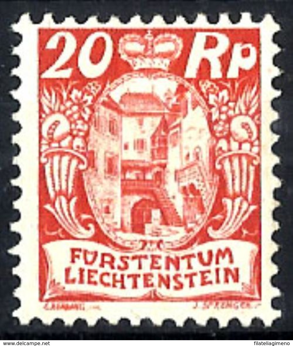 Liechtenstein Nº 69 Con Charnela - Nuevos