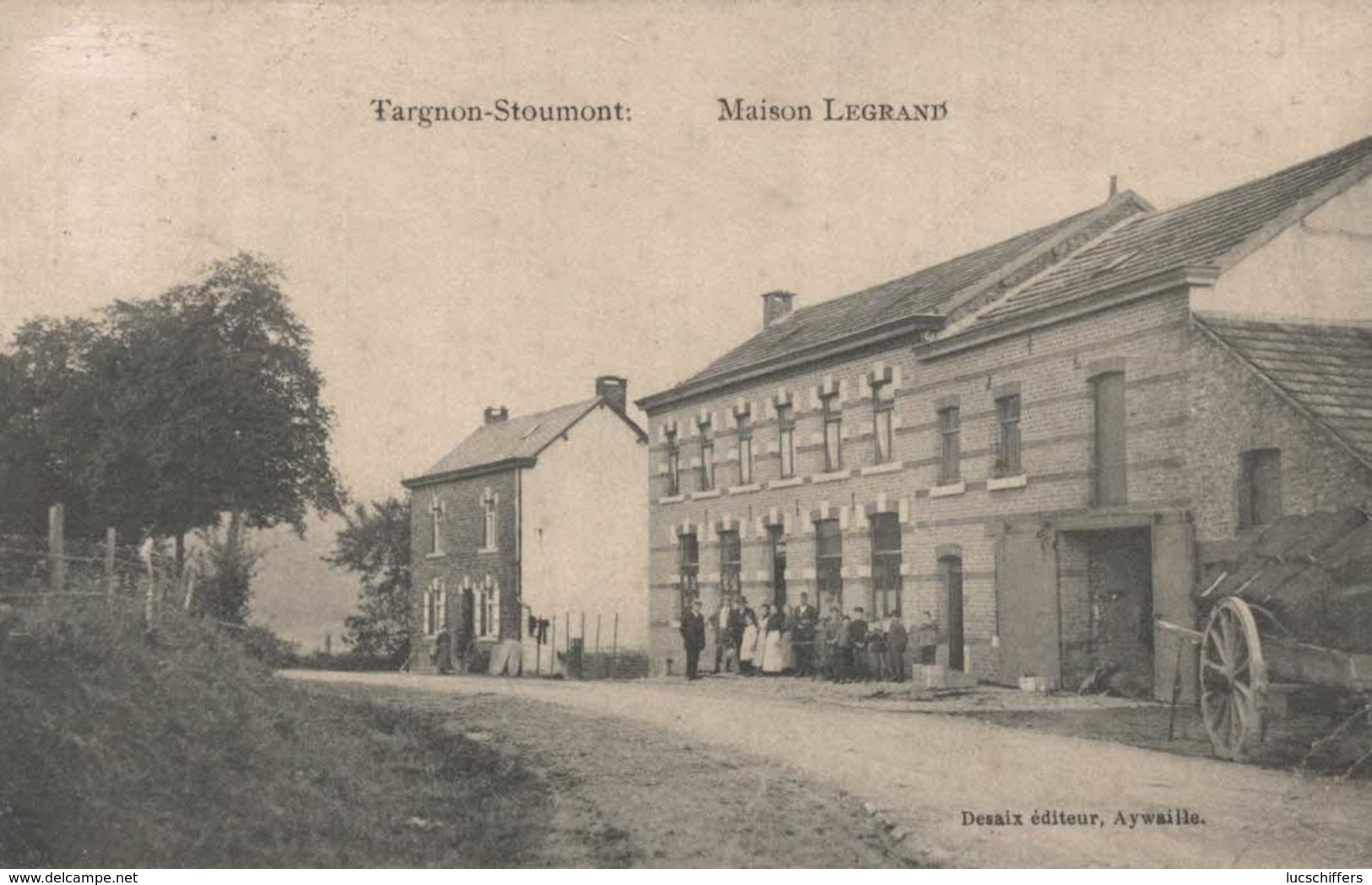 Targnon-Stoumont - Maison Legrand - Vue Animée - 2 Scans - Stoumont