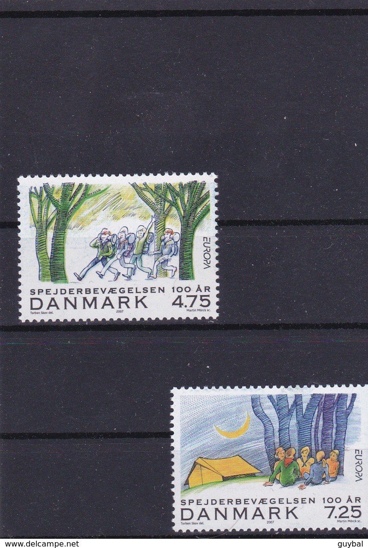 2007 - Dänemark / Denmark / Danemark - YT N° 1473 Et 1474** - 2007