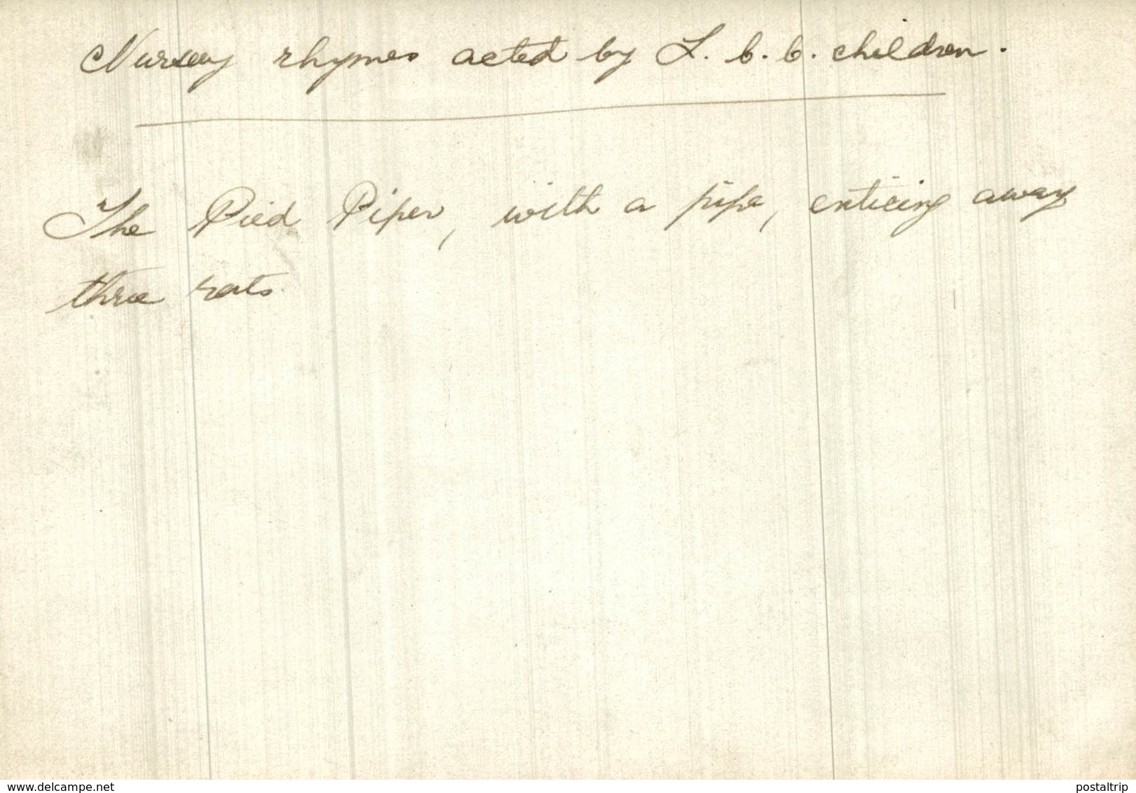 NURSERY RHYMES  LONDON PHE PIED PIPER  SCHOOL Larning Escuela  NIÑOS KIDS   Fonds Victor FORBIN (1864-1947) - Profesiones