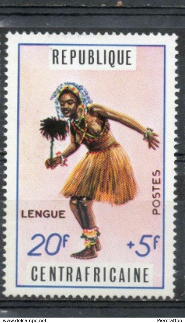 Lengue : Danse Traditionnelle - République Centrafricaine - 1971 - YT 139 - Neuf - Zentralafrik. Republik