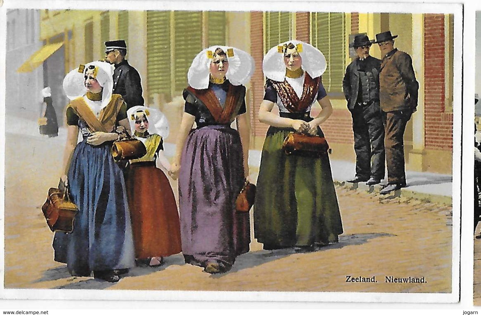 4 Cartes Postales PAYS BAS - Costumes Folkloriques      BA - Costumes