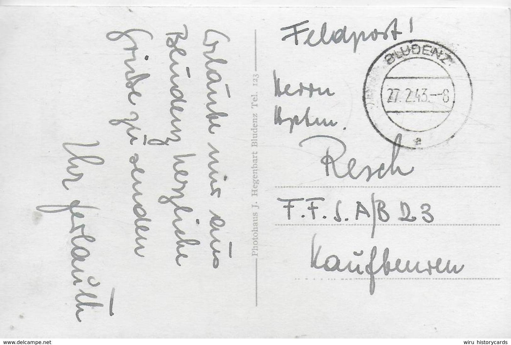 AK 0221  Bludenz Mit Schesplana - Feldpost Um 1943 - Bludenz