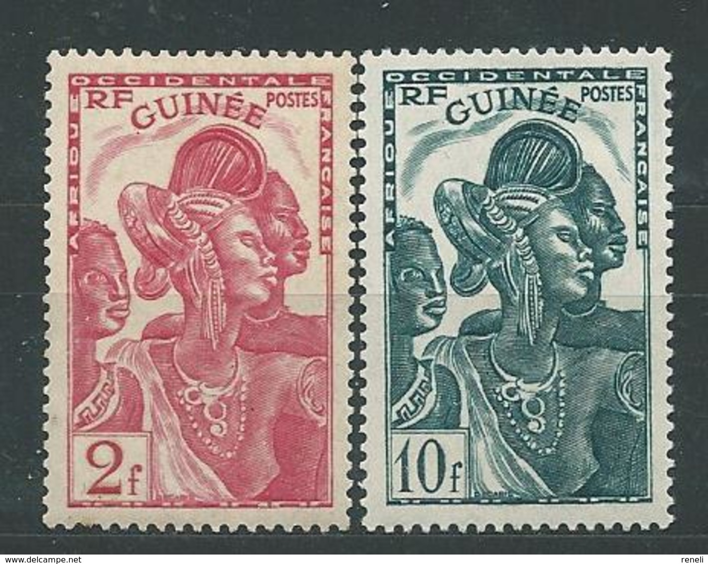 GUINEE   N°  142+145  *  TB  4 - Neufs