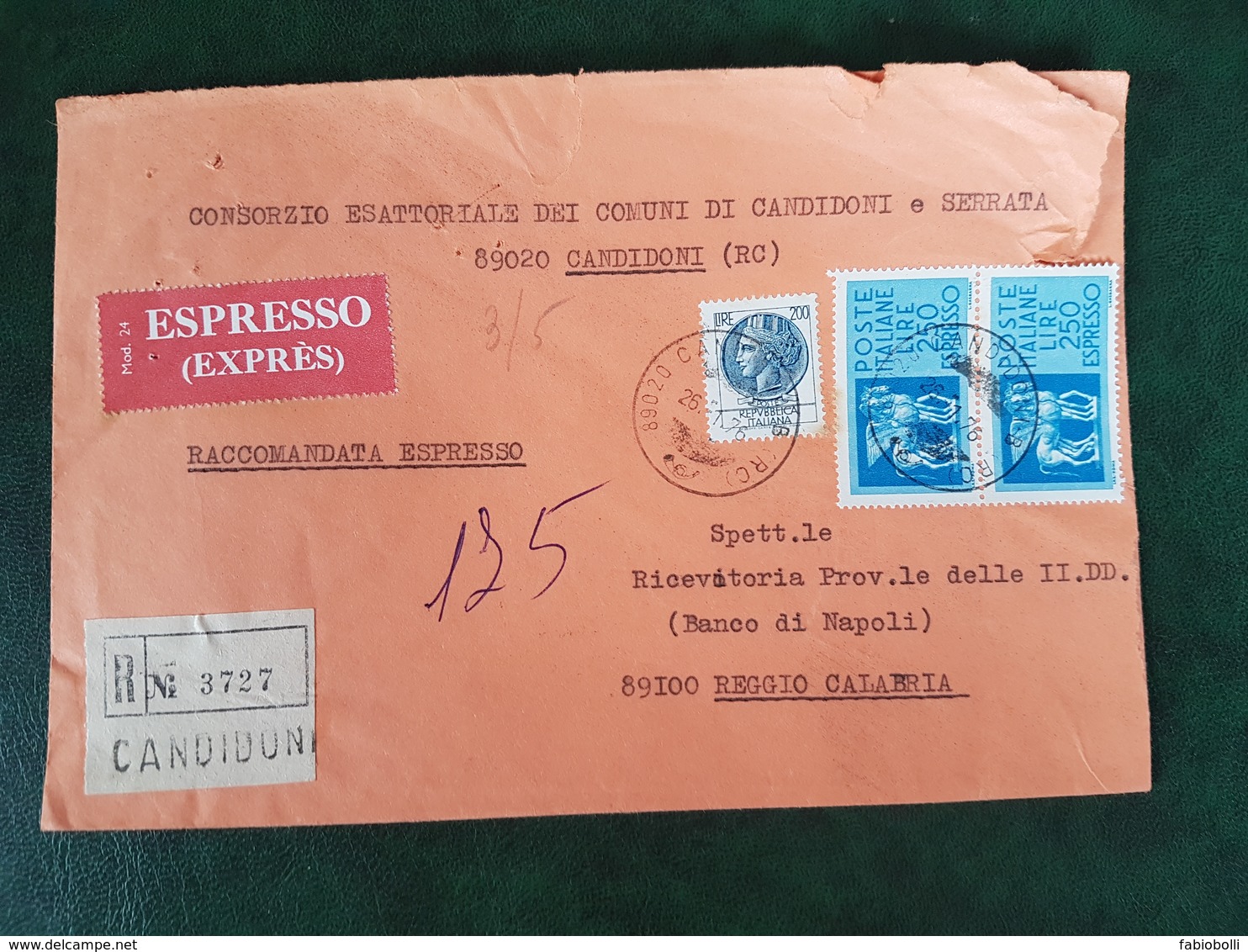 (32195) STORIA POSTALE ITALIA 1976 - 1971-80: Storia Postale