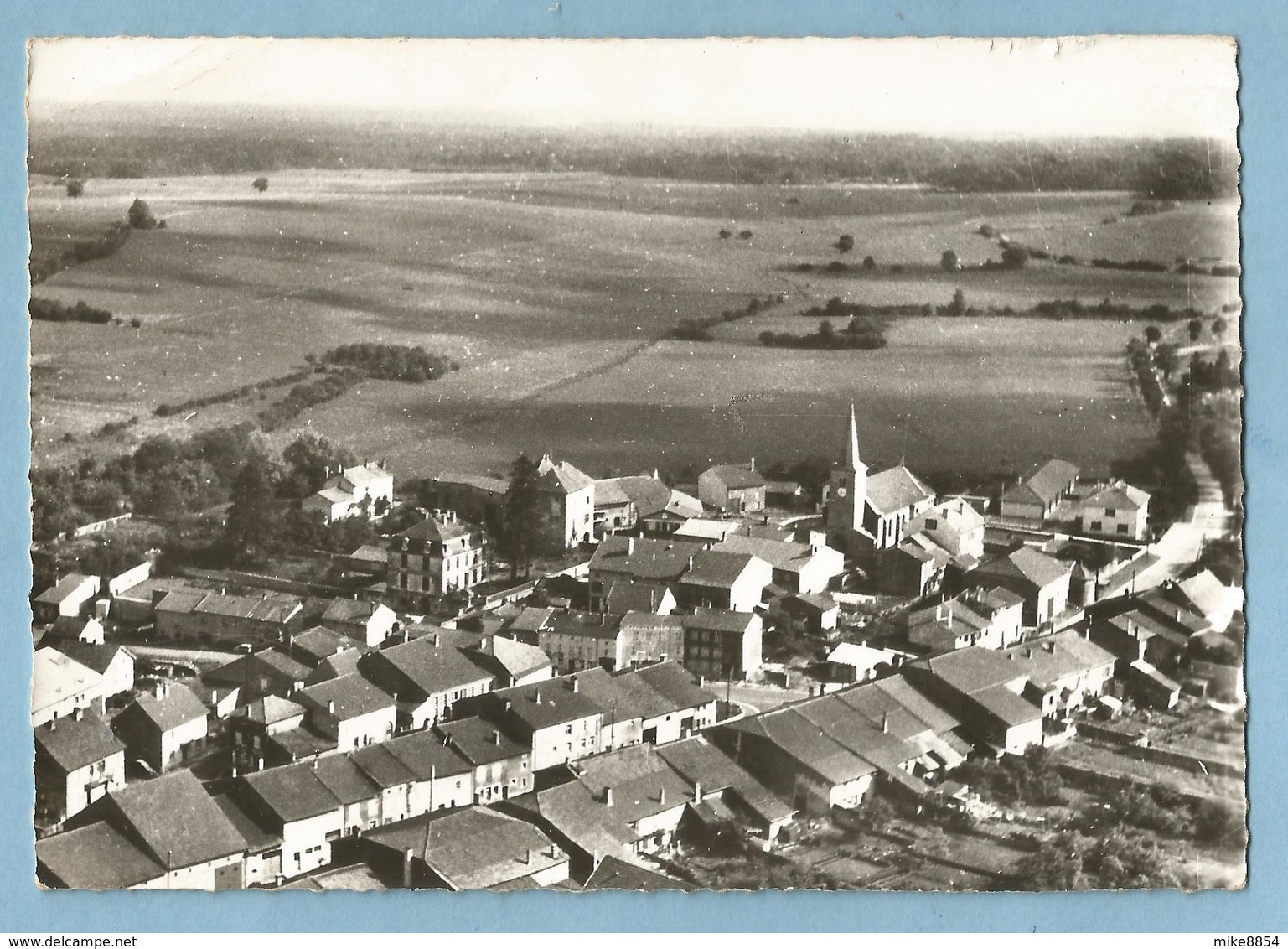 A088  CPSM  RECHICOURT-le-CHATEAU  (Moselle)  Vue Générale  ++++++++++++++ - Rechicourt Le Chateau