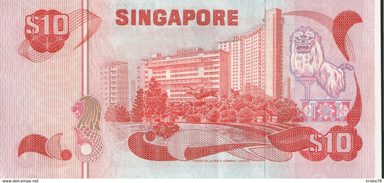 10 Dollars 1976 - Singapore