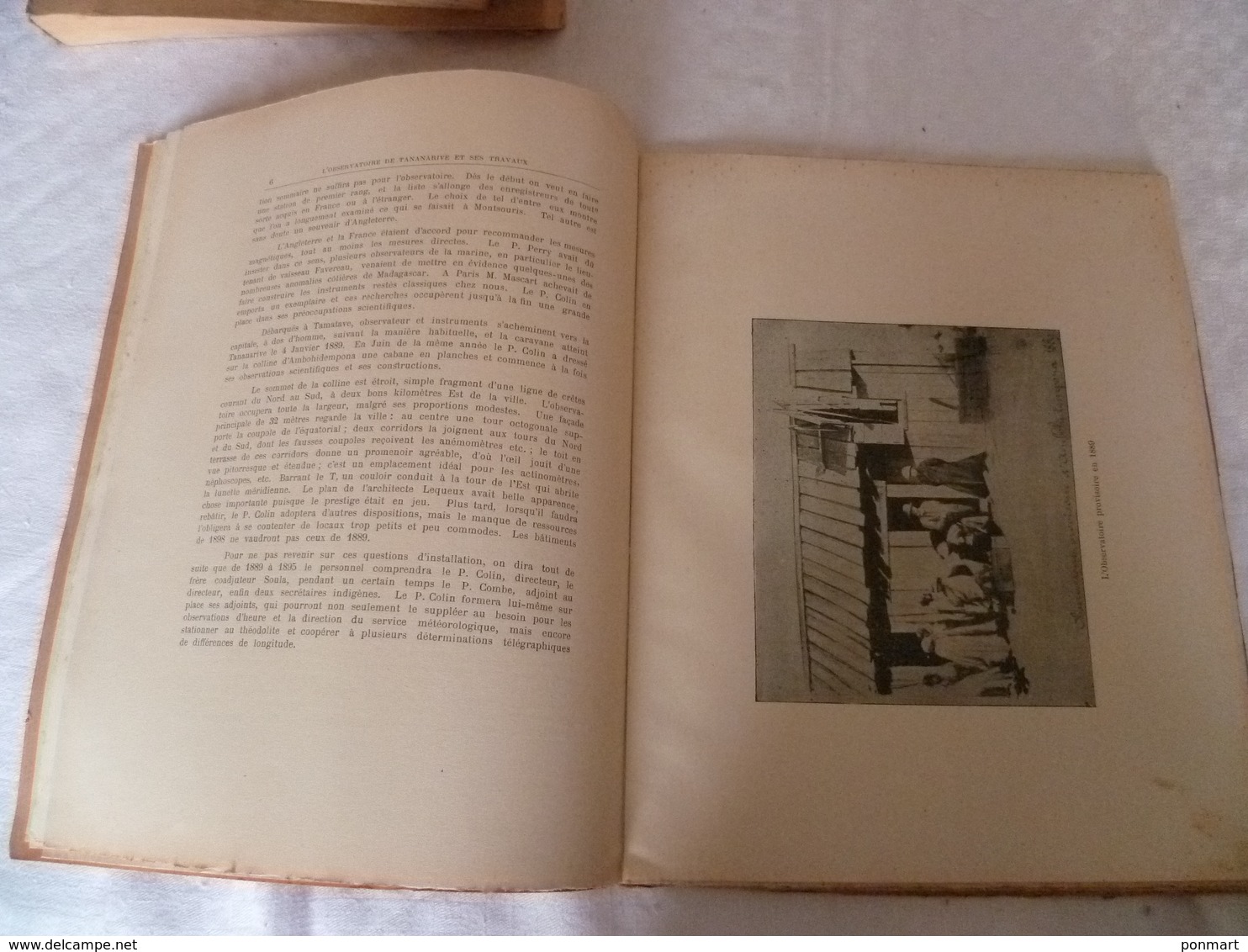 Livre De 1929 Sur L'observatoire De Tananarive , Madagascar - Astronomia