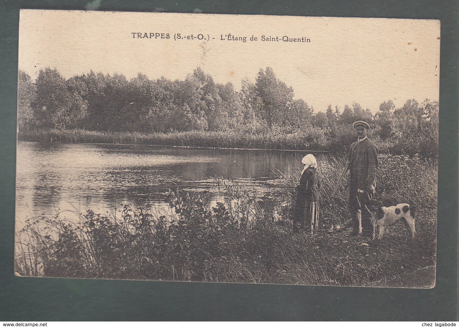 CPA (78) Trappes - Etang De St-Quentin - Garde Chasse - Trappes