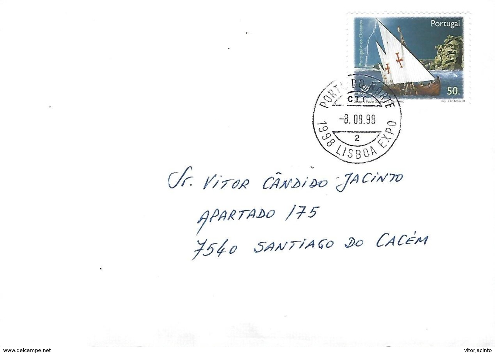 PORTUGAL - Lisbon EXPO 1998 - Postmark PORTA DO NORTE - Autres & Non Classés