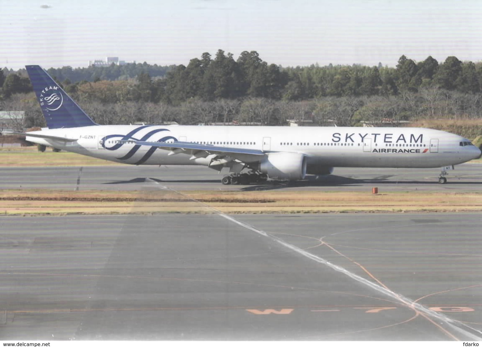 Air France B777-300 F-GZNT At Narita. Tokyo SkyTeam - 1946-....: Ere Moderne