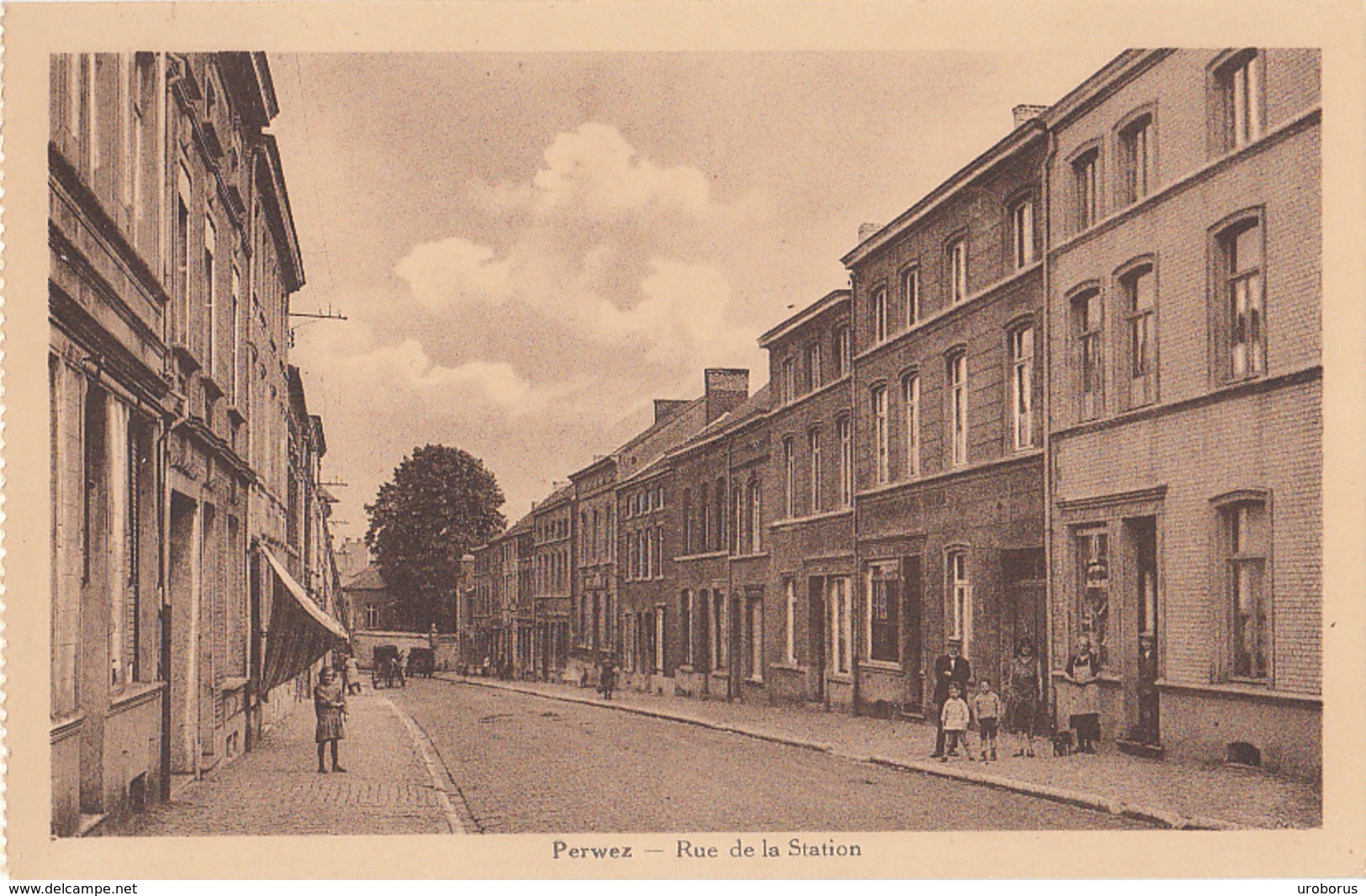 BELGIUM - Perwez - Rue De La Station - Perwez