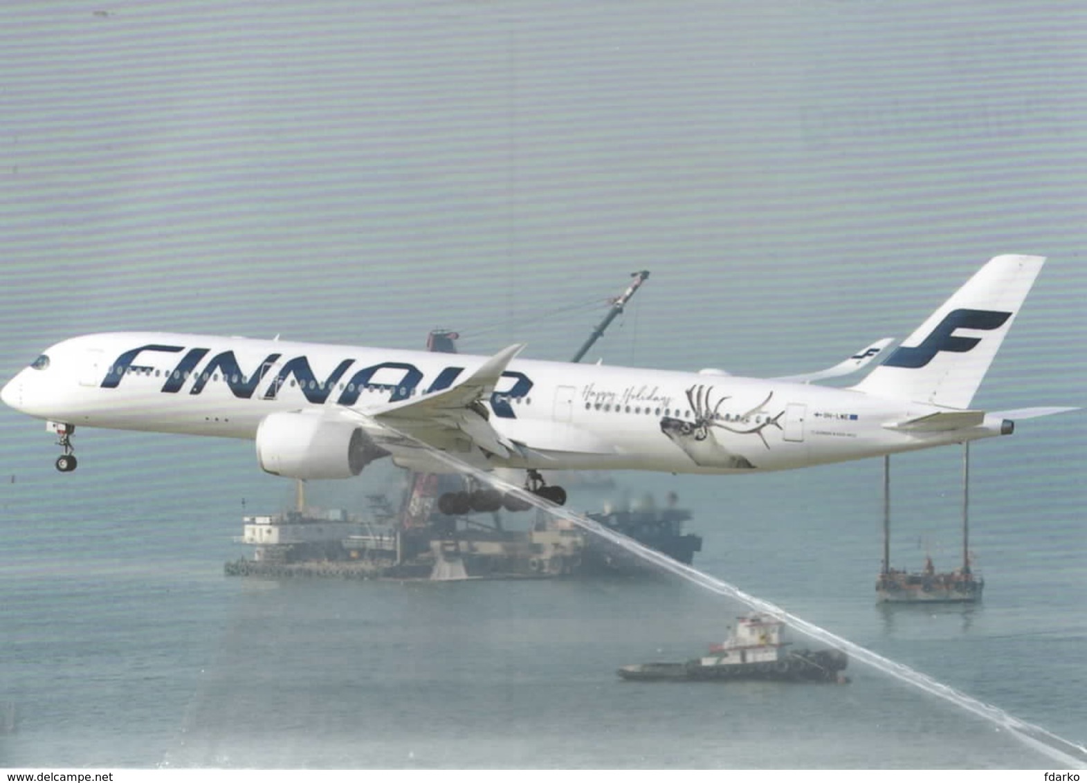 Finnair Airbus A350-9  OH-LWE At Hong Kong, China - 1946-....: Era Moderna