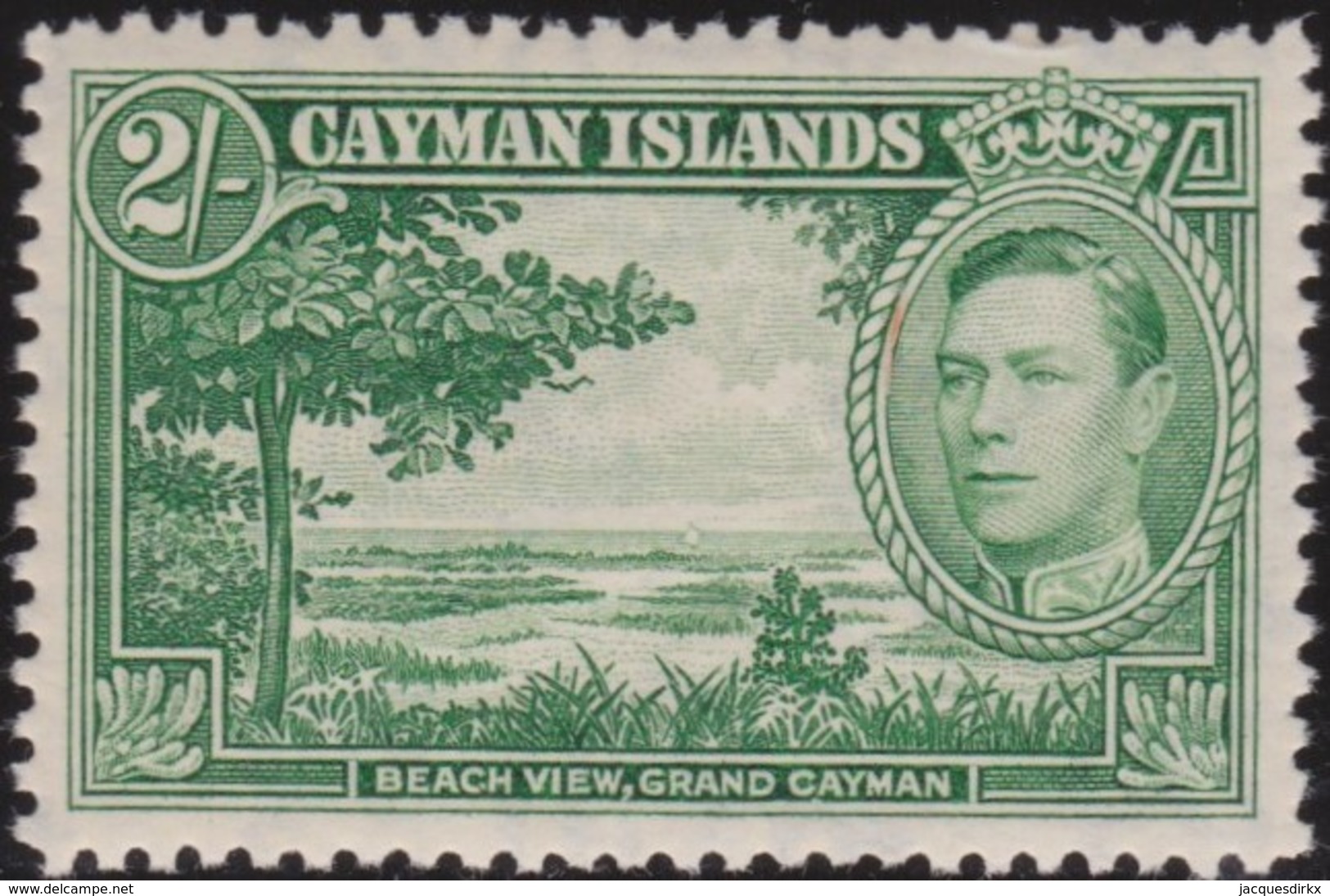 Cayman  Islands    .   SG  .   124      .   *     .    Mint-hinged     .   /    .   Ongebruikt - Kaaiman Eilanden