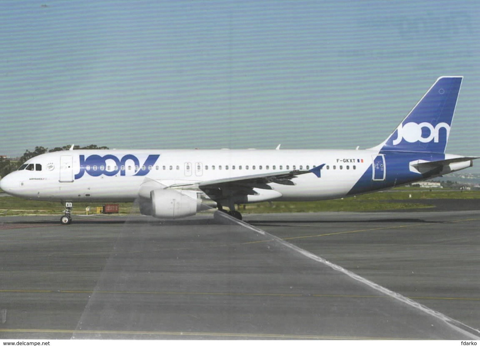 Joon Airlines, French Airbus A320-200 F-GXT Aereo Aviation Airplane A320 AirFrance  F-GKXT At Lisbona Air France - 1946-....: Era Moderna